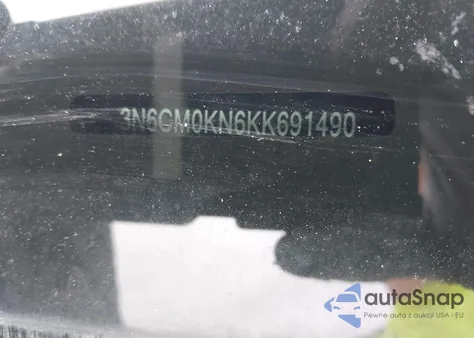 2019 Nissan Nv200 Sv из США, поврежденный, VIN 3N6CM0KN6KK691490